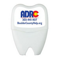 44 Yards Tooth Shaped Dental Floss Dispenser